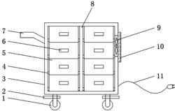 一种3D打印产品分类存放装置