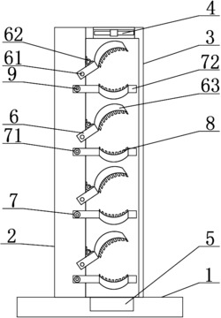 一种学生用毛笔架