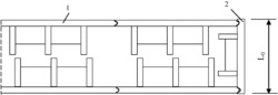 一种混凝土板浇筑独立住宅一字形基础